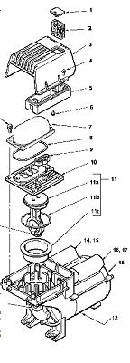 Coleman CL0501510 Pump Breakdown